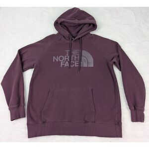 The North Face‎ Hoodie Women's Size M Purple Half Dome Pullover Outdoors Hiking